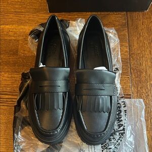 Classic Black Loafers